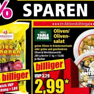Oliven bei Norma