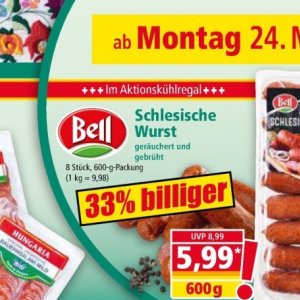 Wurst bei Norma