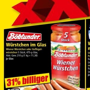 Glas bei Norma