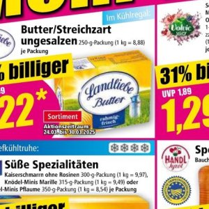 Butter bei Norma