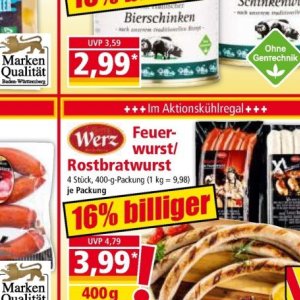 Wurst bei Norma