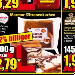 Kuchen bei Norma