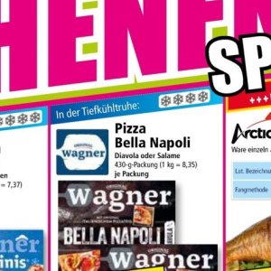 Pizza wagner wagner bei Norma