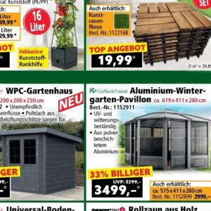 Garten bei Norma