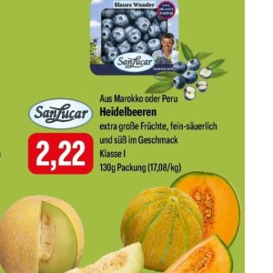 Heidelbeeren bei Feneberg