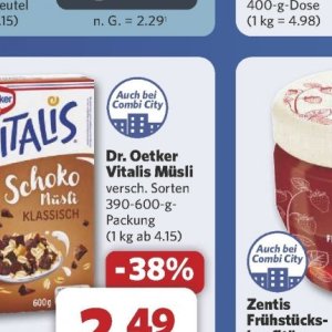 Müsli bei Combi