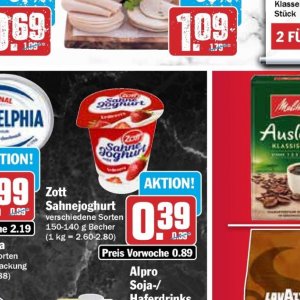 Joghurt bei AEZ
