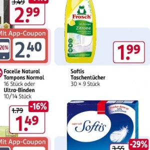 Taschentücher bei Rossmann