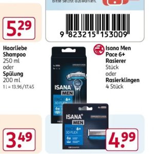 Rasierklingen bei Rossmann