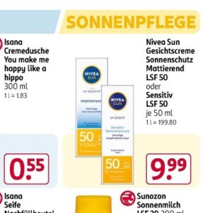 Sonnenschutz bei Rossmann