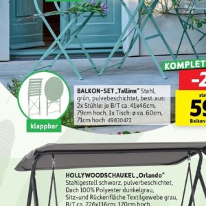Balkon-set bei Sconto