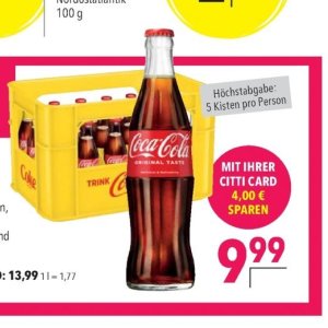 Coca-cola bei Citti Markt