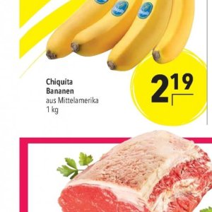 Bananen bei Citti Markt