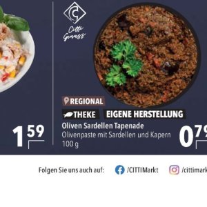 Sardellen bei Citti Markt
