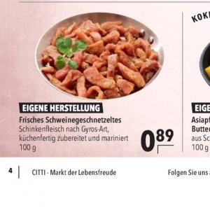 Gyros bei Citti Markt