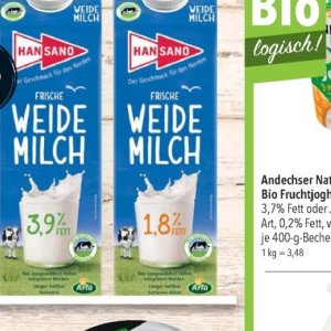 Milch bei Citti Markt