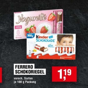 Schokolade bei Handelshof