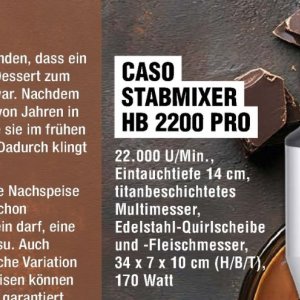 Stabmixer bei Handelshof