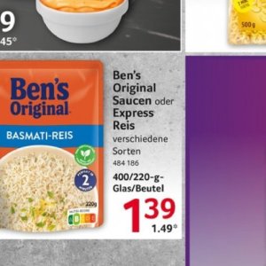 Reis bei Selgros