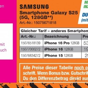 Smartphones bei Expert Technomarkt