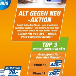 Smartphones bei Techno-Land