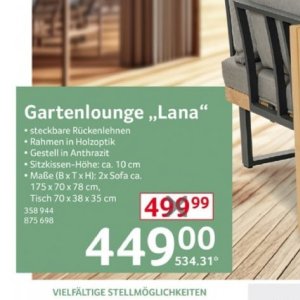 Rahmen bei Selgros