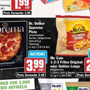 Pizza bei Hit