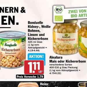 Bohnen bei Hit