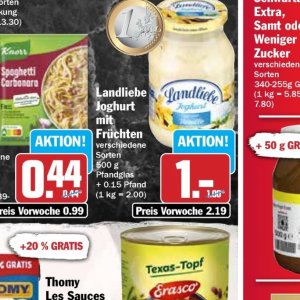 Joghurt bei Hit
