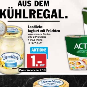Joghurt danone  bei AEZ