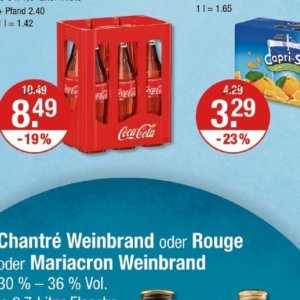 Coca-cola bei V-Markt
