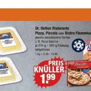 Pizza bei V-Markt
