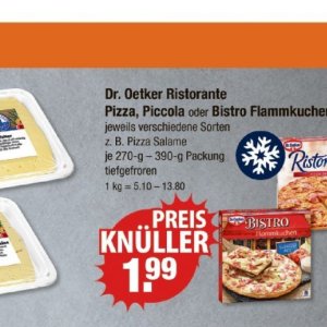 Pizza bei V-Markt