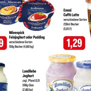 Pudding bei Feneberg