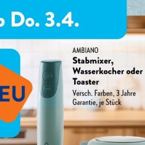 Wasserkocher bei Aldi SÜD