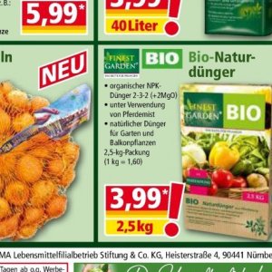 Garten bei Norma