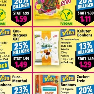 Bonbons bei Norma