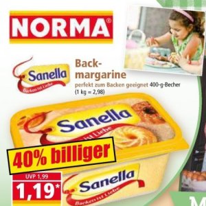 Margarine bei Norma