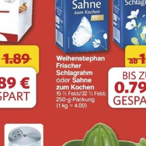 Sahne bei Famila Nord West