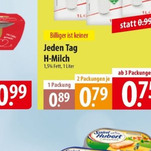 Milch danone  bei Famila Nord Ost