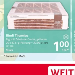 Tiramisu bei Selgros