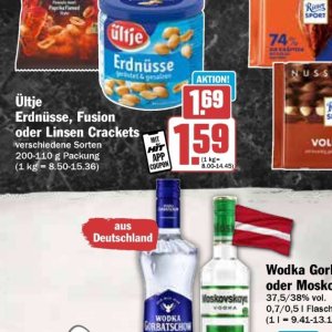Erdnüsse bei Hit
