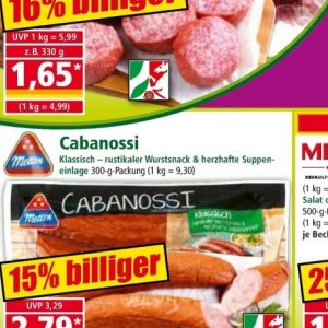 Wurst bei Norma