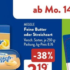 Butter bei Aldi SÜD