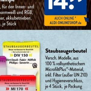 Staubsauger bei Aldi SÜD