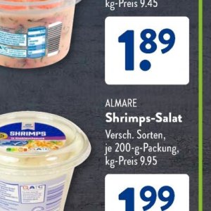 Shrimps bei Aldi SÜD