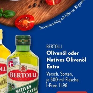 Olivenöl bertolli  bei Aldi SÜD