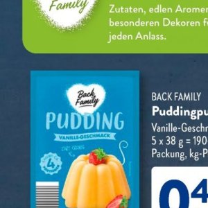 Pudding bei Aldi SÜD