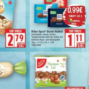 Schokolade bei Elli Markt