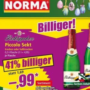 Sekt bei Norma